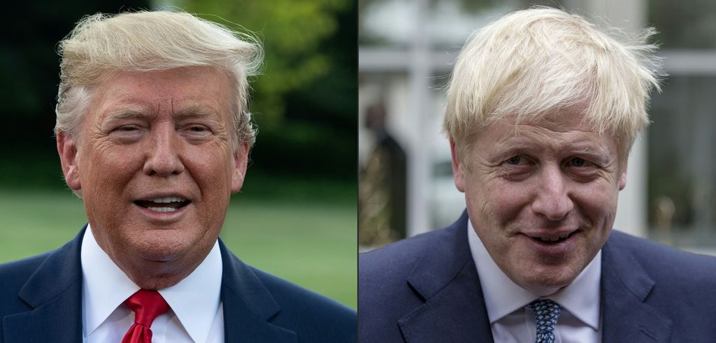Donald Trump e Boris Johnson
