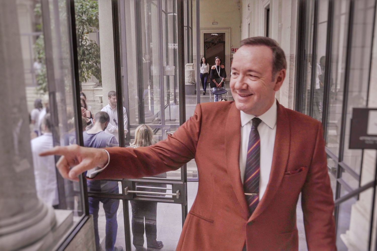 Kevin Spacey a Roma