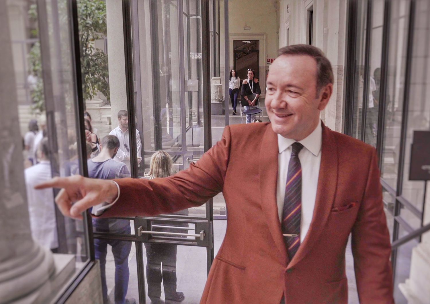 Kevin Spacey a Roma