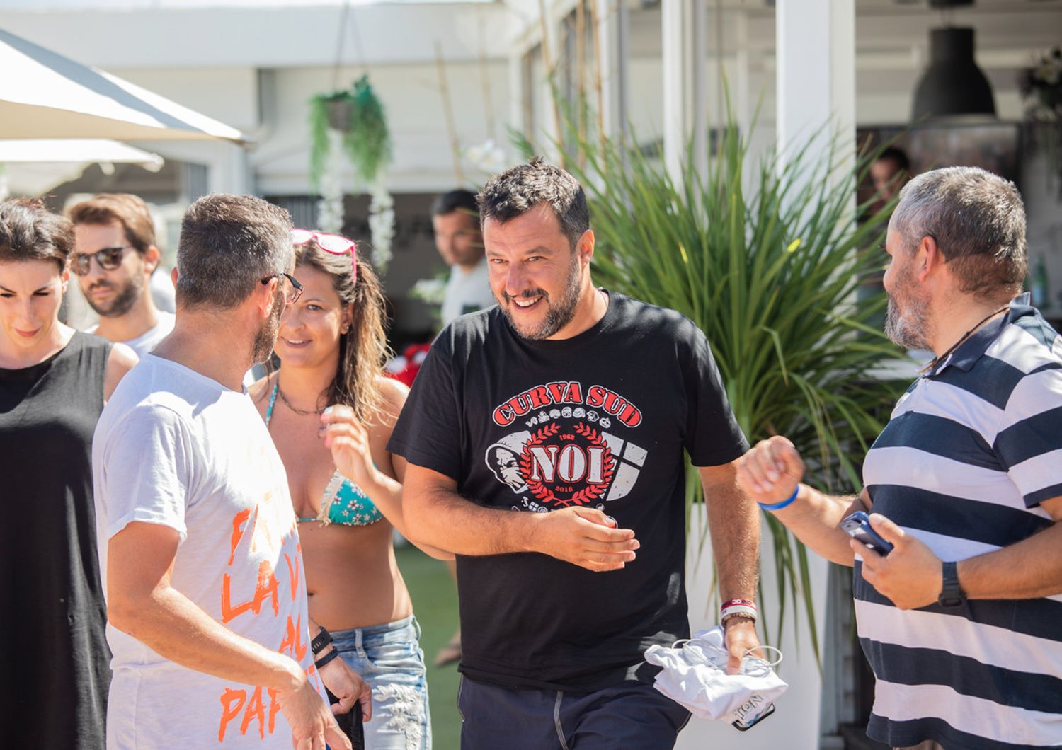 Matteo Salvini al Papeete Beach