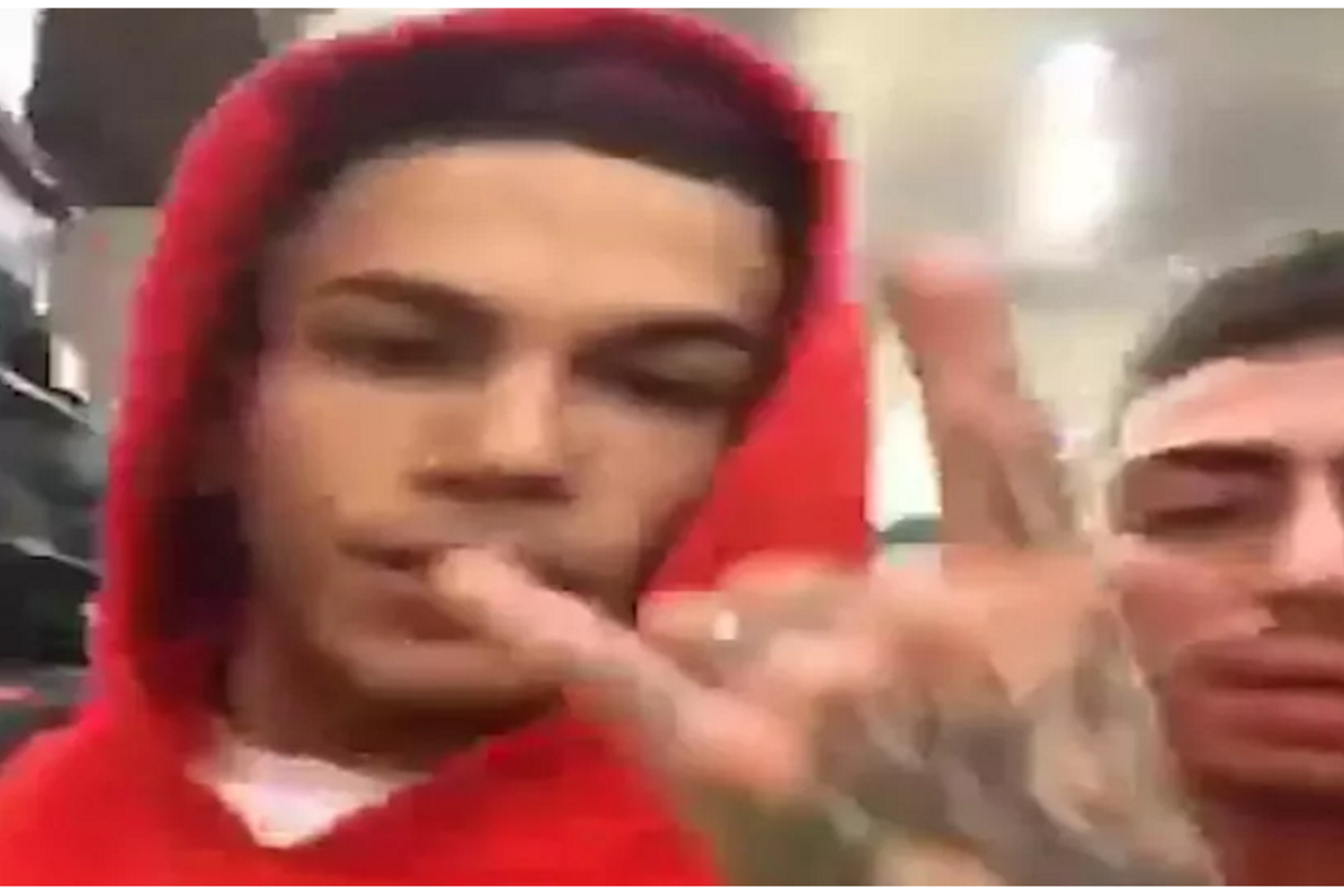 Un frame del video pubblicato dalla Gazzetta di Modena