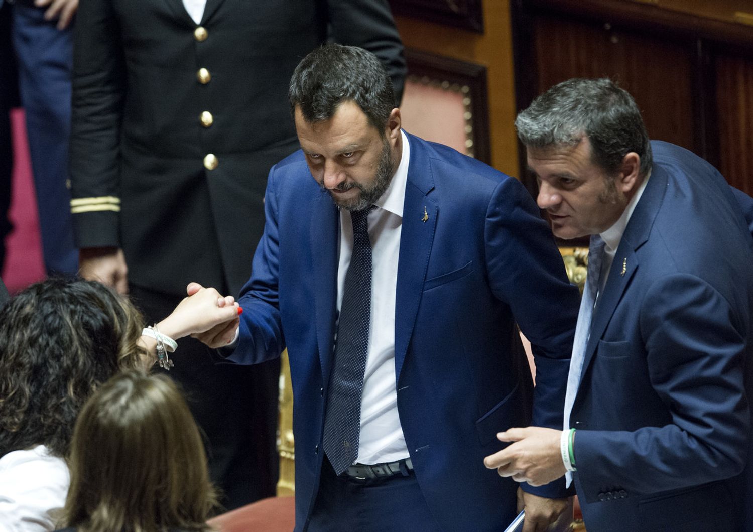 Matteo Salvini e Gian Marco Centinaio