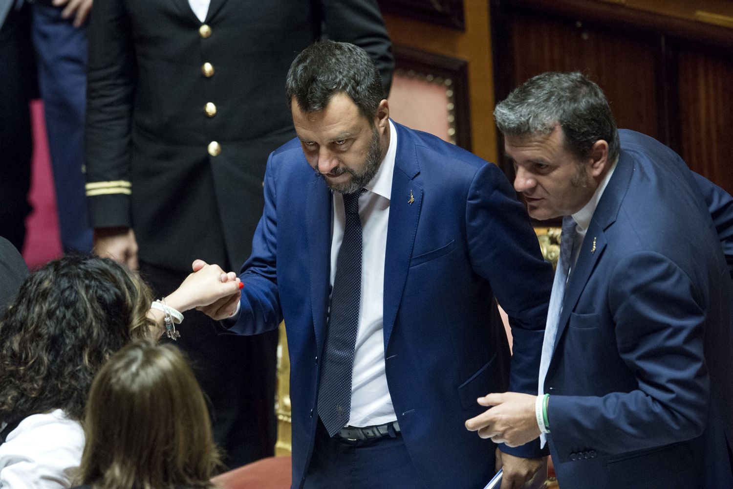 Matteo Salvini e Gian Marco Centinaio