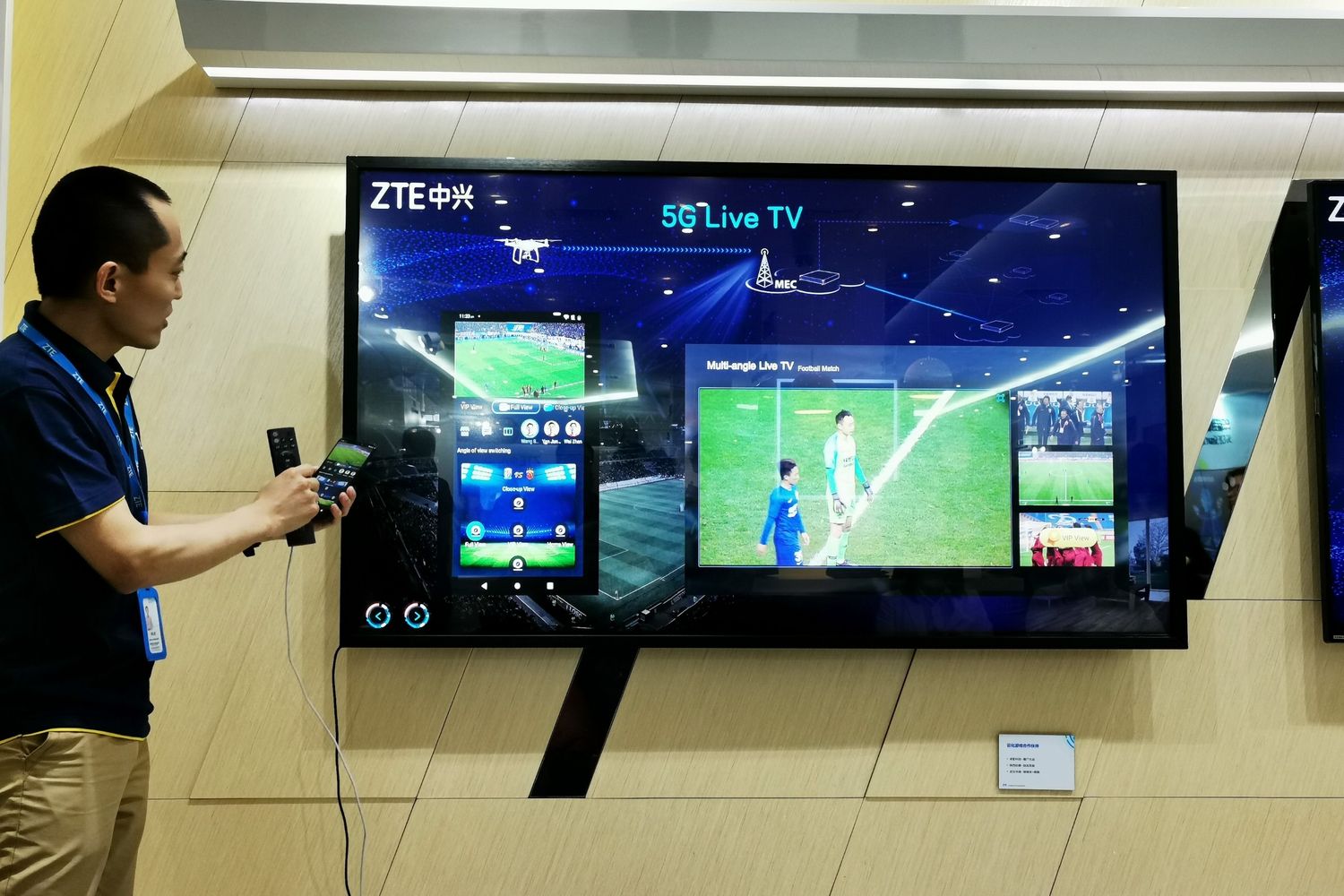 La 5G Live Tv di Zte