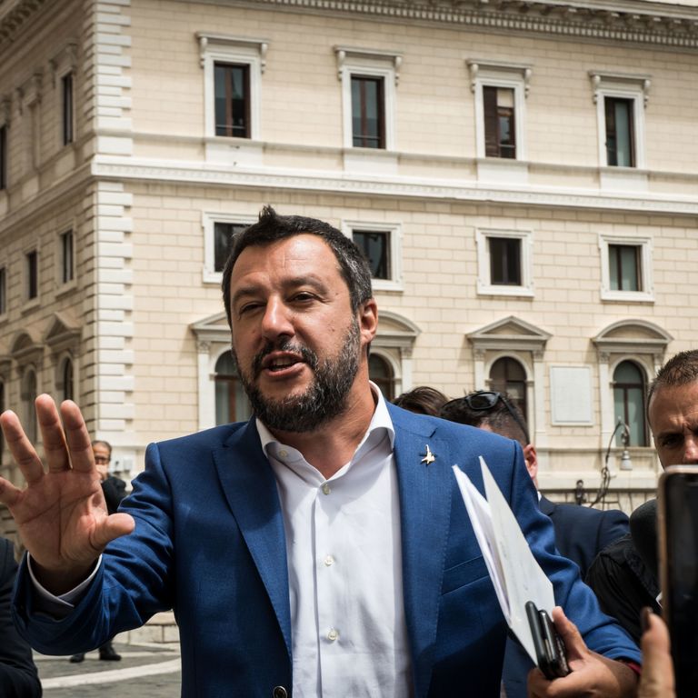Matteo Salvini e Luca Morisi