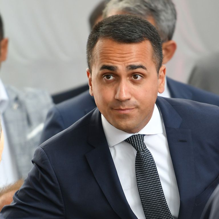 Luigi Di Maio a Genova