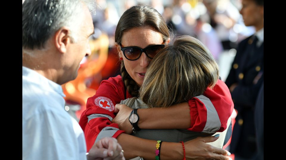 Commemorazione ponte Morandi