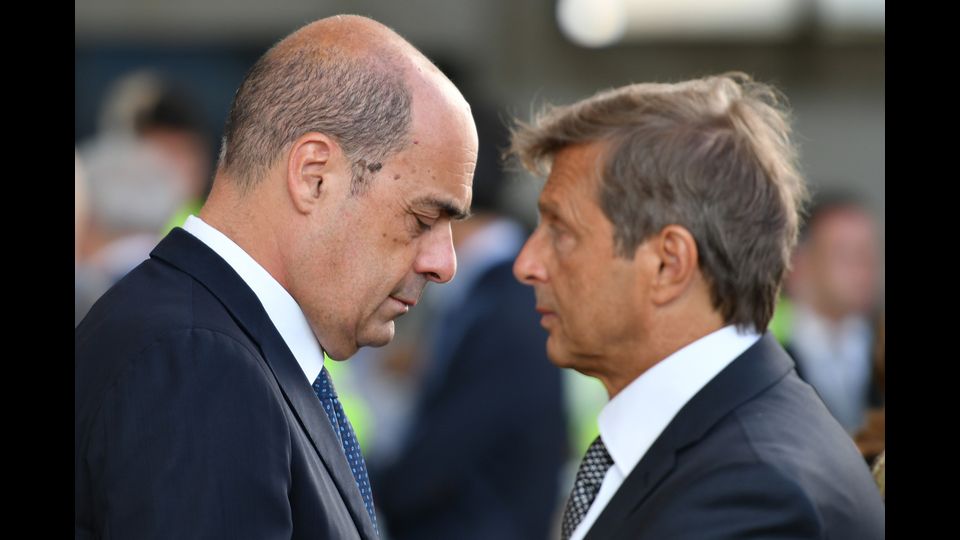 Nicola Zingaretti a Genova