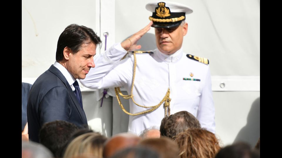 Giuseppe Conte a Genova