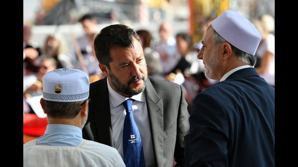 Matteo Salvini&nbsp;a Genova