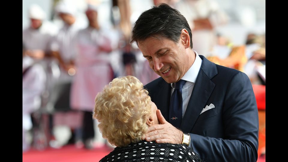 Giuseppe Conte a Conte
