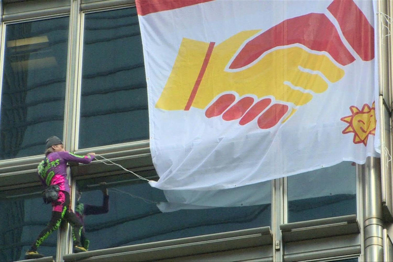 L'impresa dello Spiderman francese