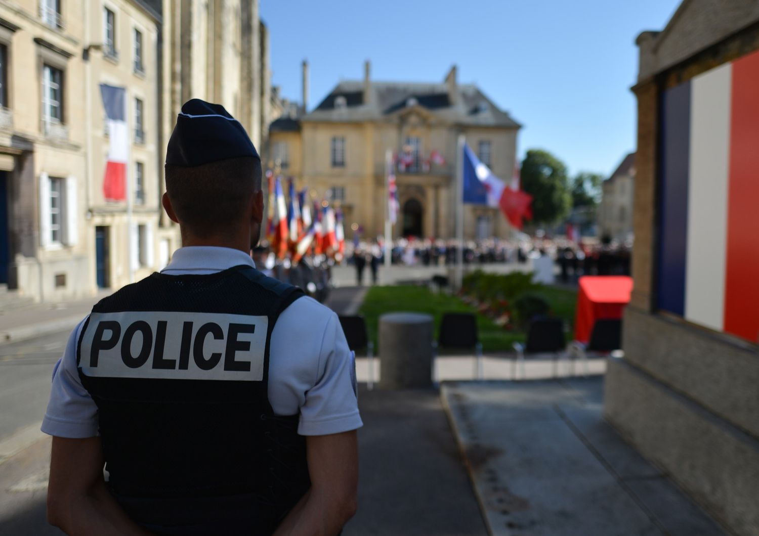 Polizia francese, immagine d'archivio
