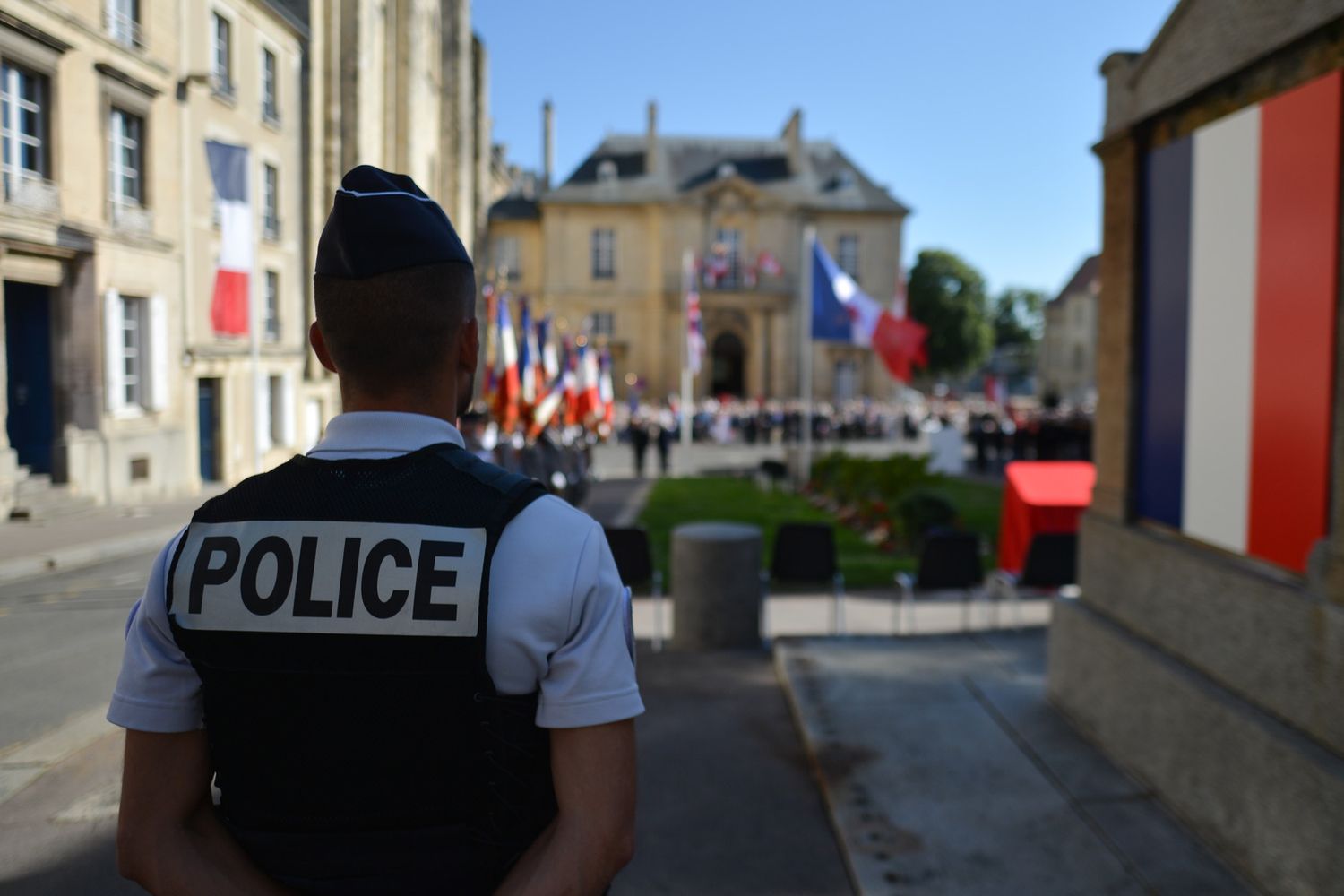 Polizia francese, immagine d'archivio