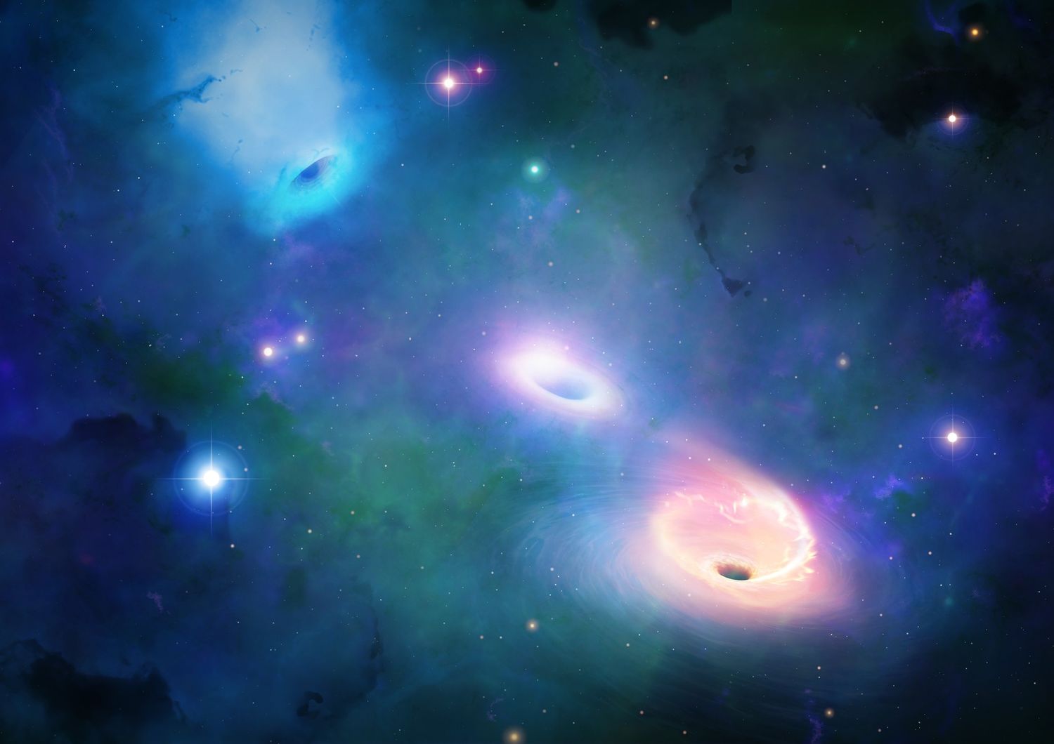 fusione buco nero onde gravitazionali