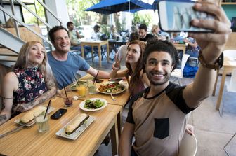 Food selfie