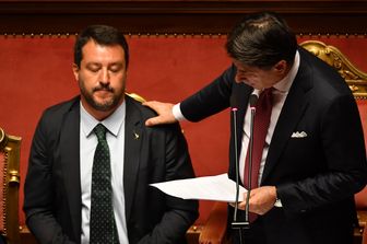 Matteo Salvini e Giuseppe Conte