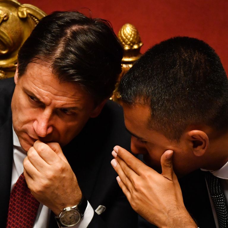 Giuseppe Conte e Luigi Di Maio