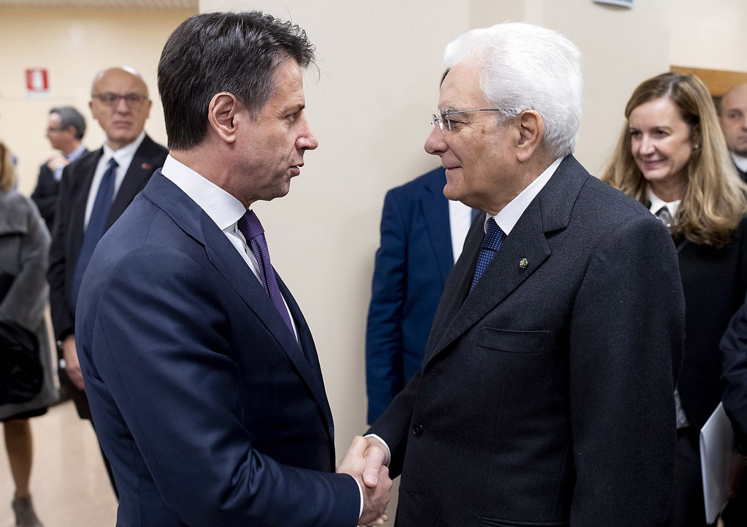 Conte e Mattarella