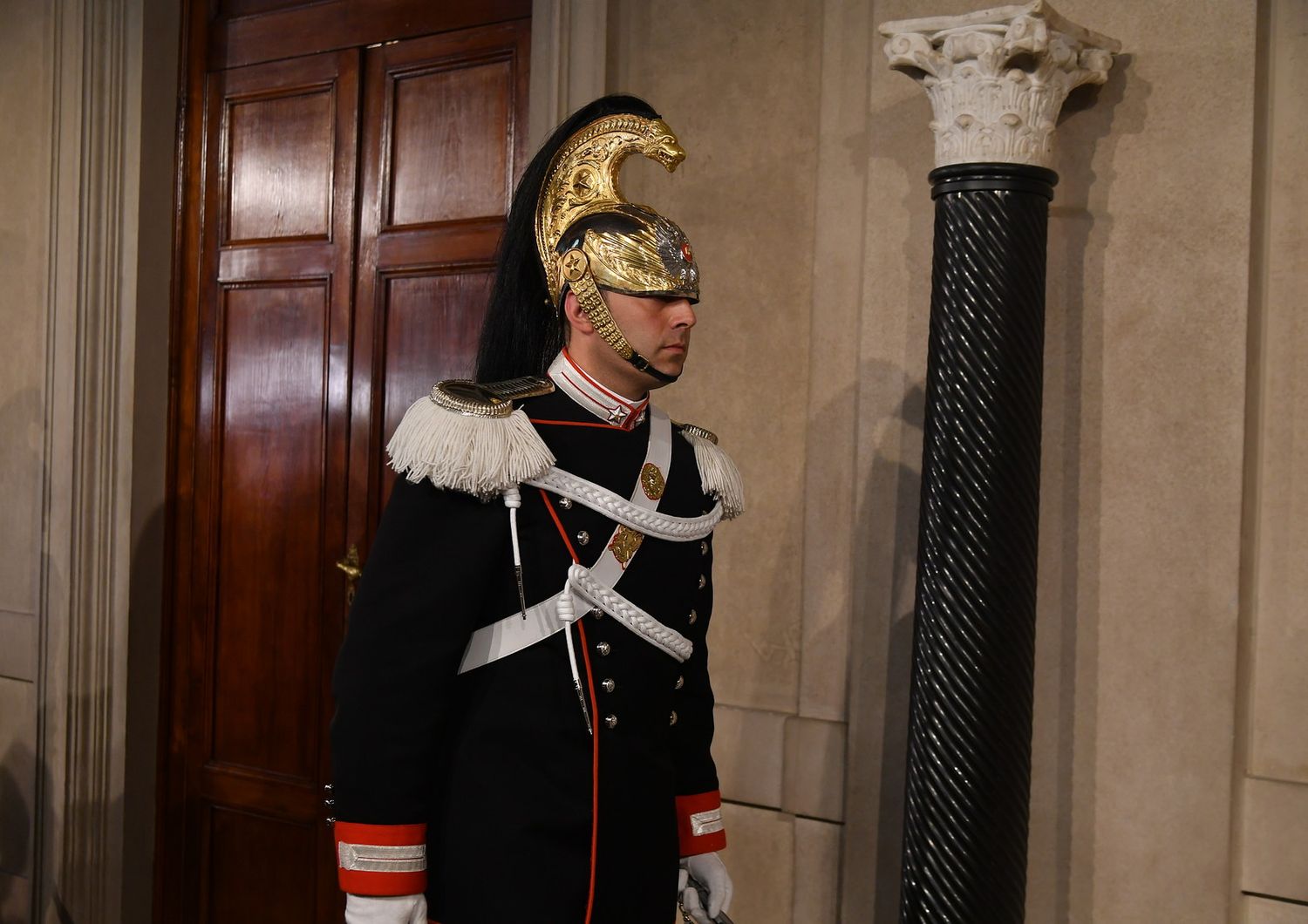 Quirinale, la porta della Loggia