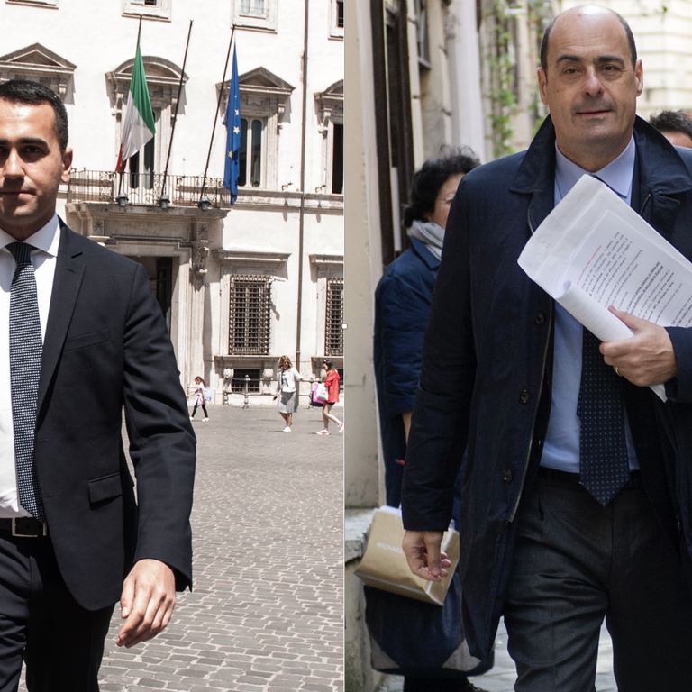 Di Maio e Zingaretti