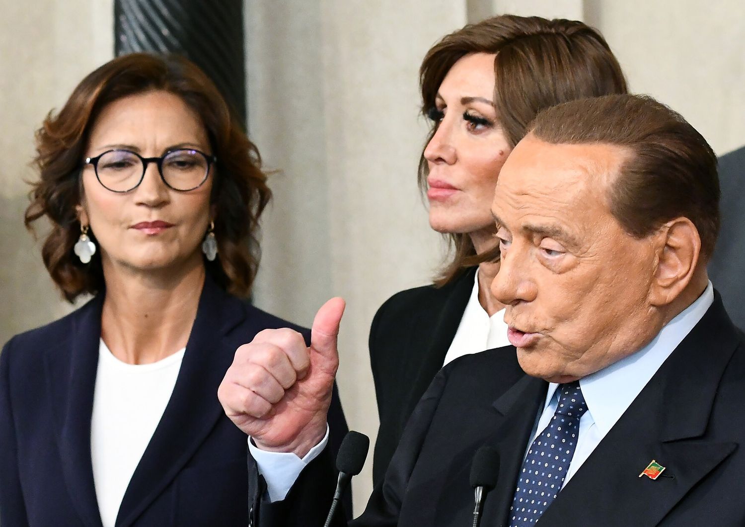 &nbsp;Silvio Berlusconi, Mariastella Gelmini