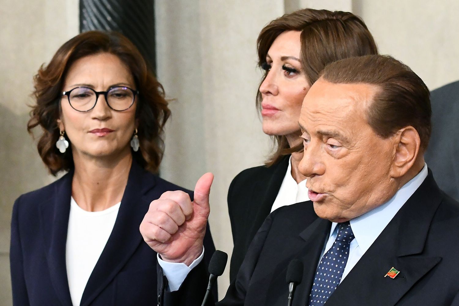 &nbsp;Silvio Berlusconi, Mariastella Gelmini