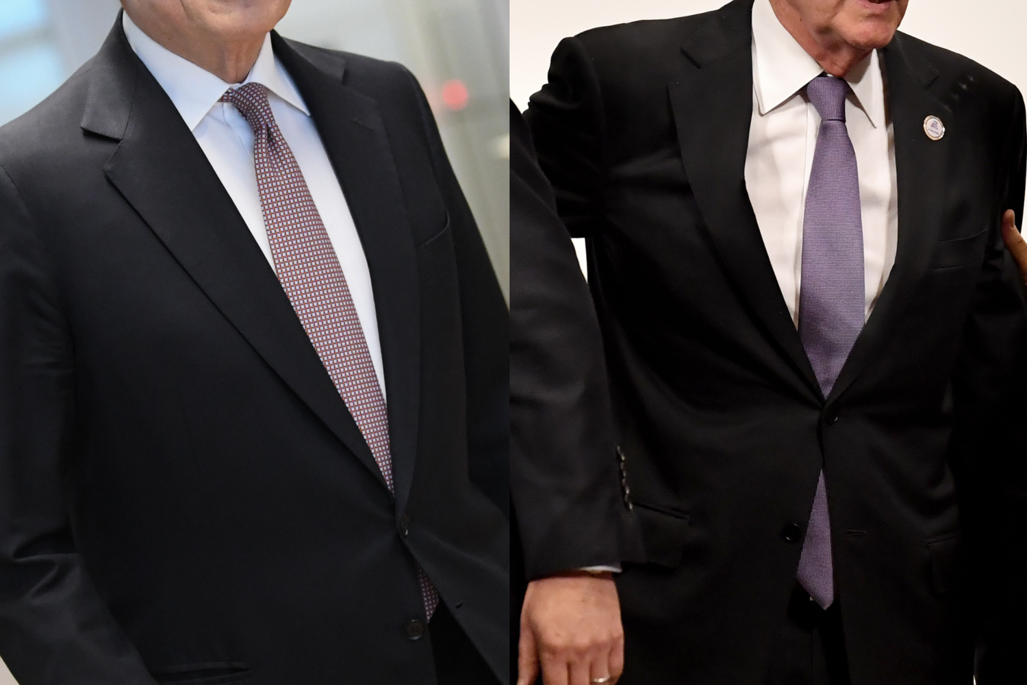 Mario Draghi e Jerome Powell