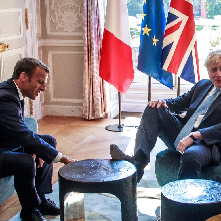 Macron e Johnson