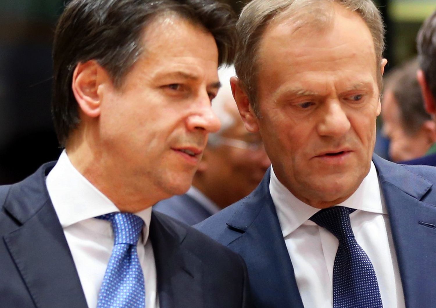 Giuseppe Conte e Donald Tusk