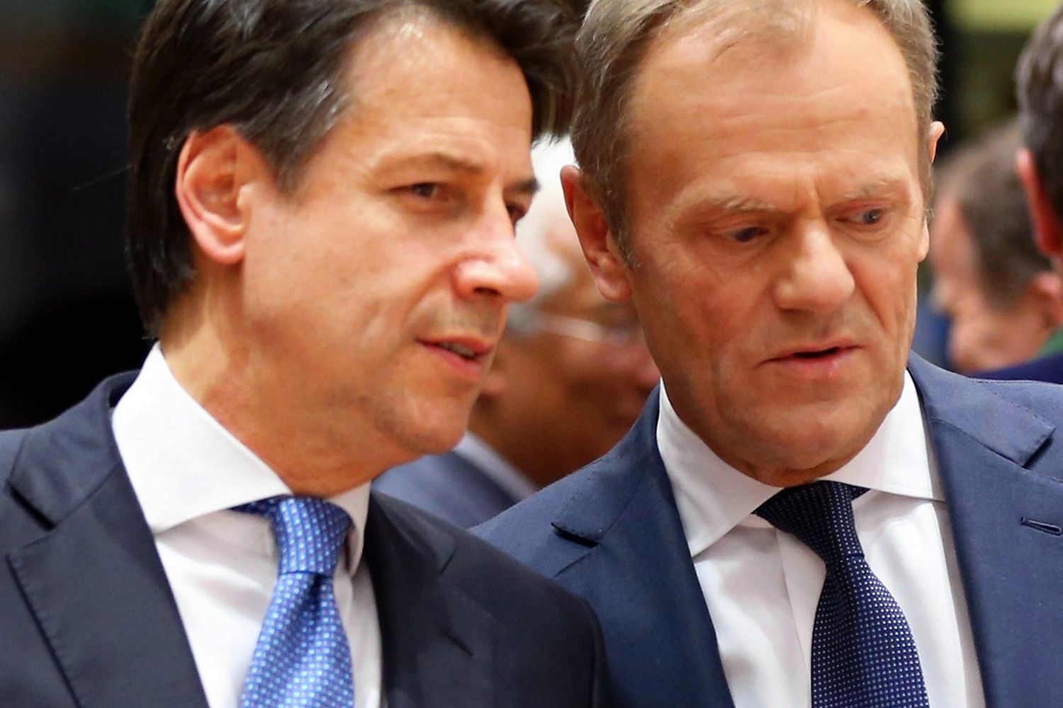 Giuseppe Conte e Donald Tusk