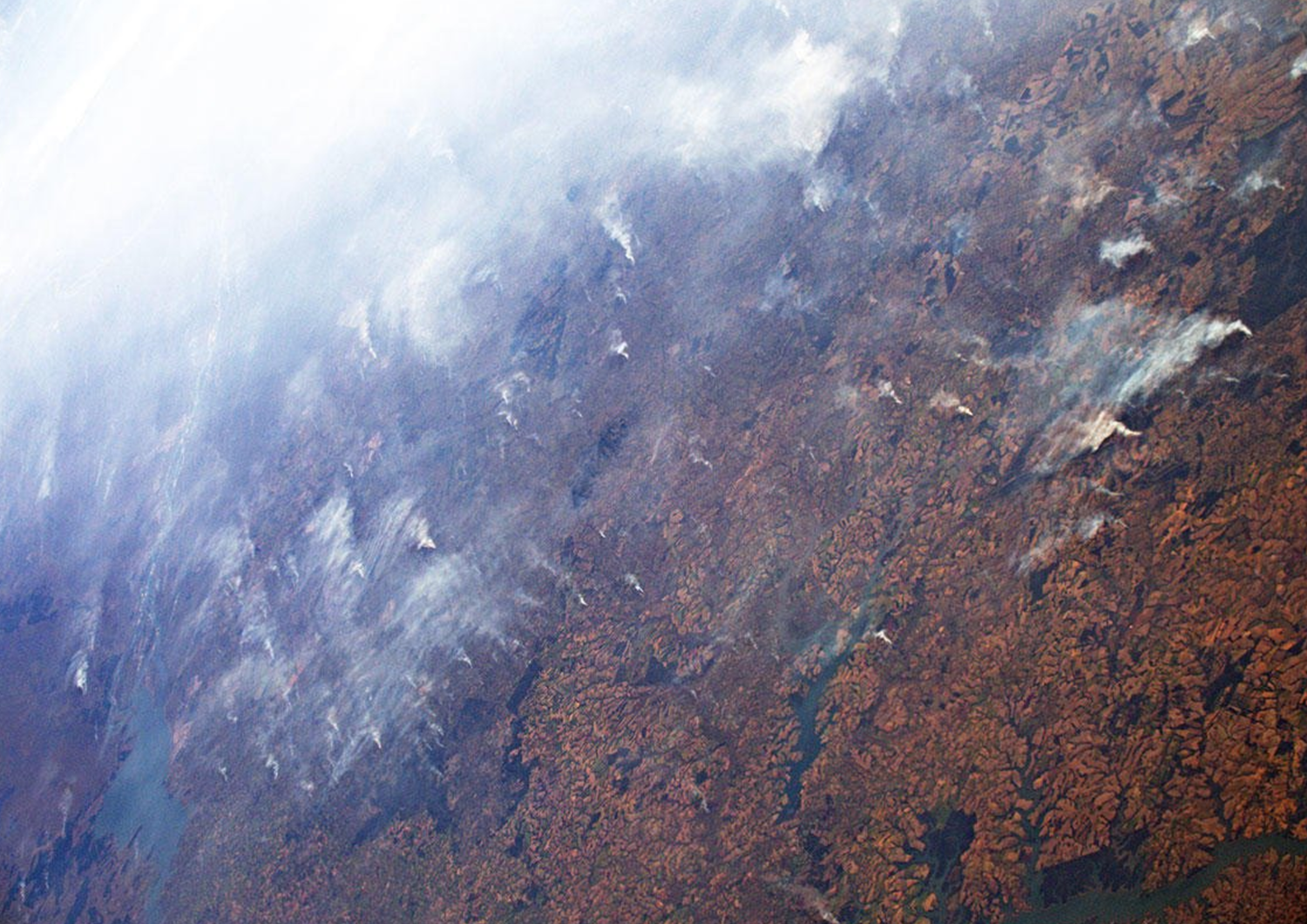 Gli incendi in Amazzonia fotografati dallo spazio