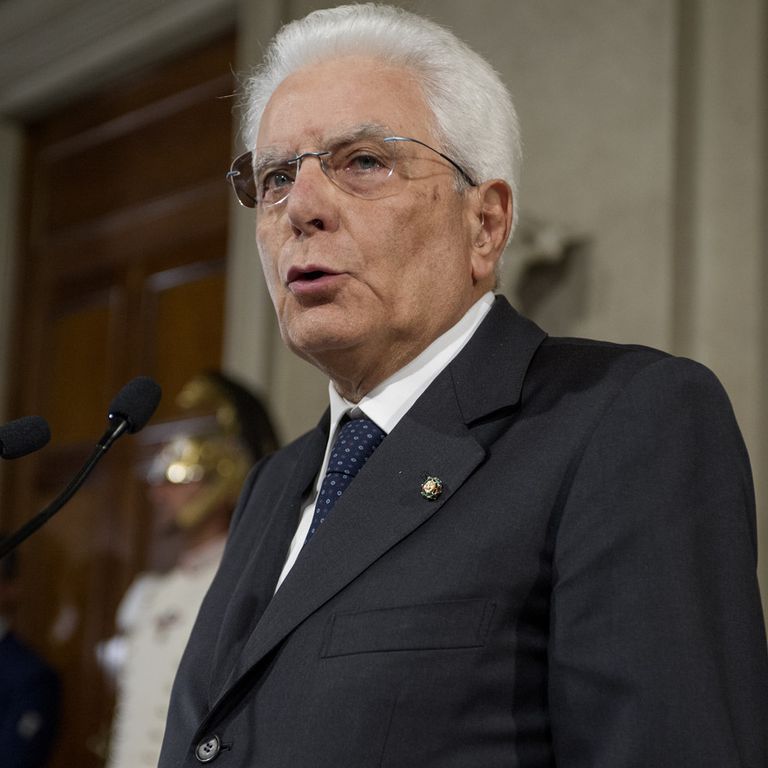 Sergio Mattarella&nbsp;