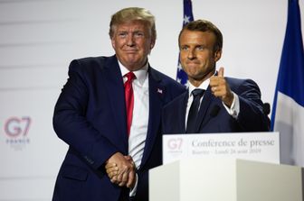 Trump e Macron
