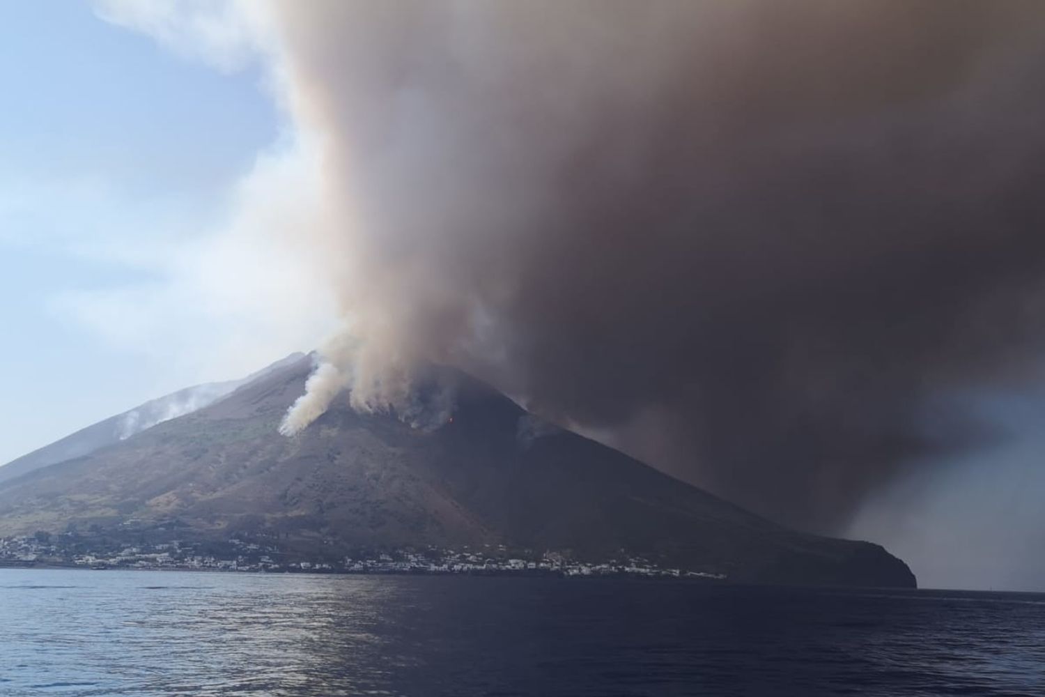 L'eruzione dello Stromboli