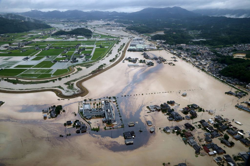 Alluvioni in Giappone