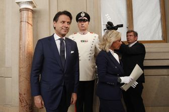 Giuseppe Conte al Quirinale