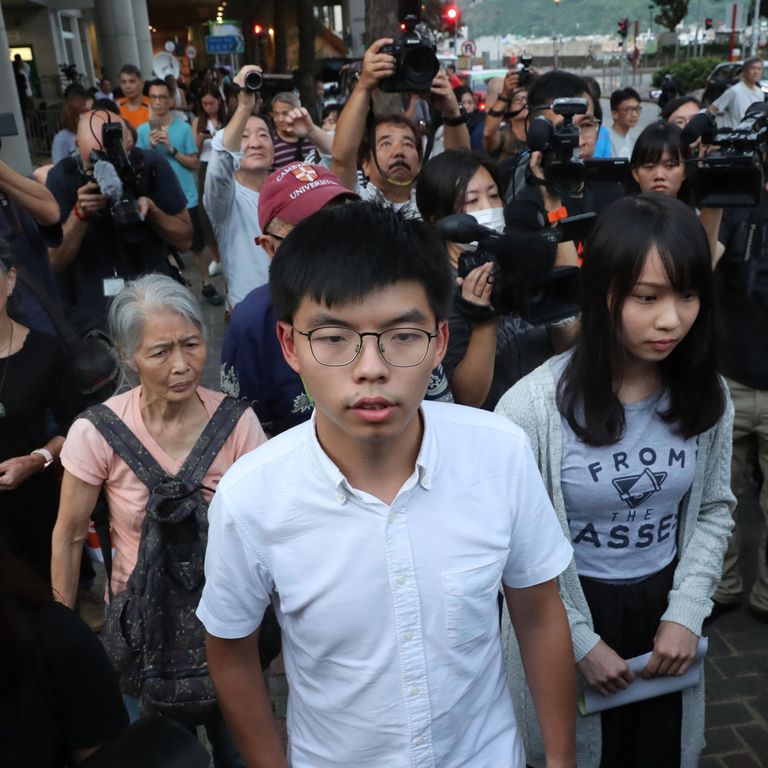 hong kong leader arresti&nbsp;
