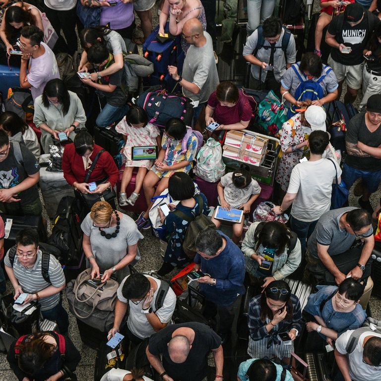 Il caso nell'aeroporto di Hong Kong