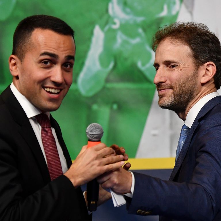 Luigi Di Maio e Davide Casaleggio