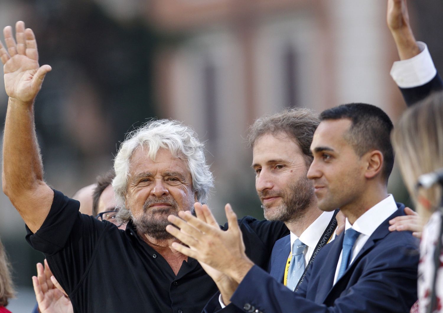 Grillo, Casaleggio e Di Maio