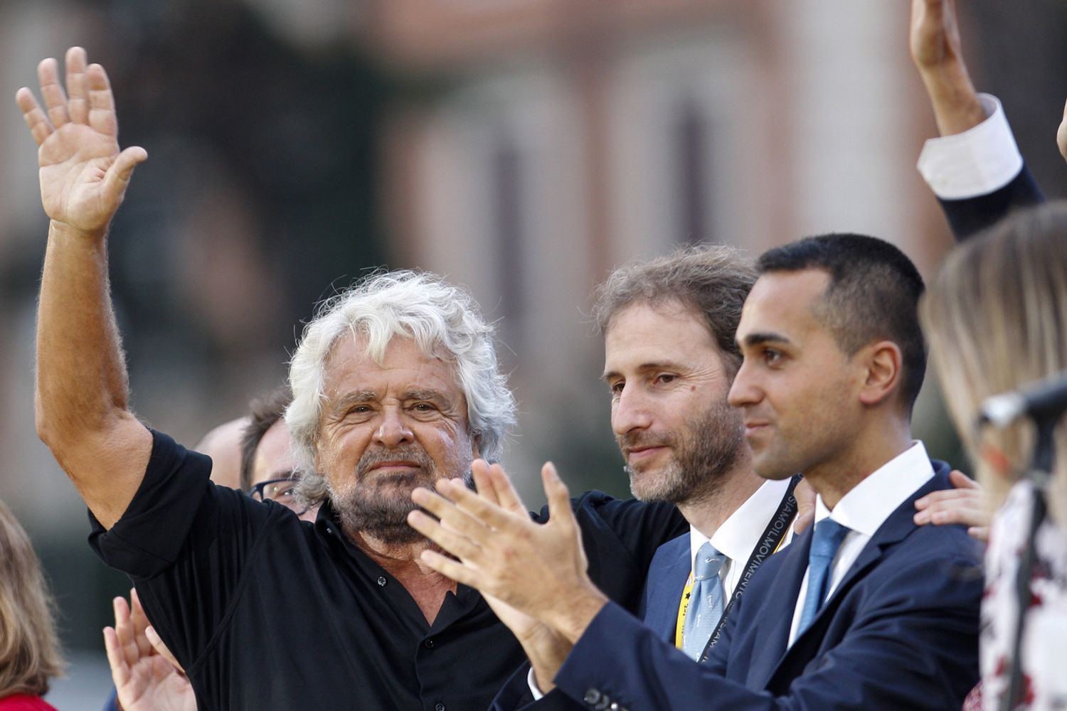 Grillo, Casaleggio e Di Maio