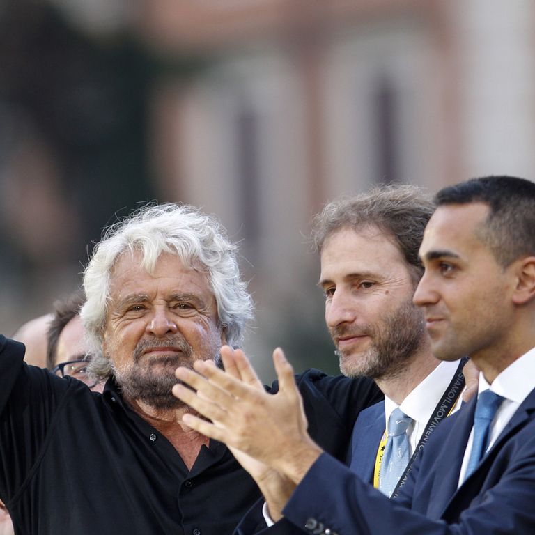 Grillo, Casaleggio e Di Maio