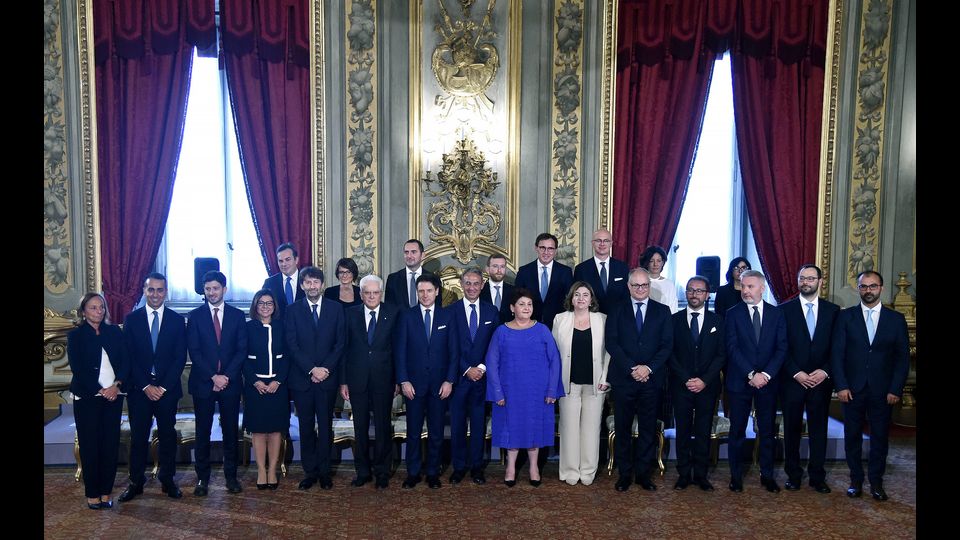 La squadra dei ministri del Conte bis
