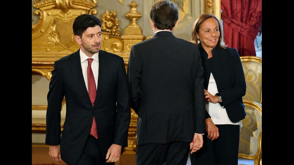 &nbsp;Roberto Speranza, ministro della Salute, e&nbsp;Luciana&nbsp;Lamorgese, ministro dell'Interno
