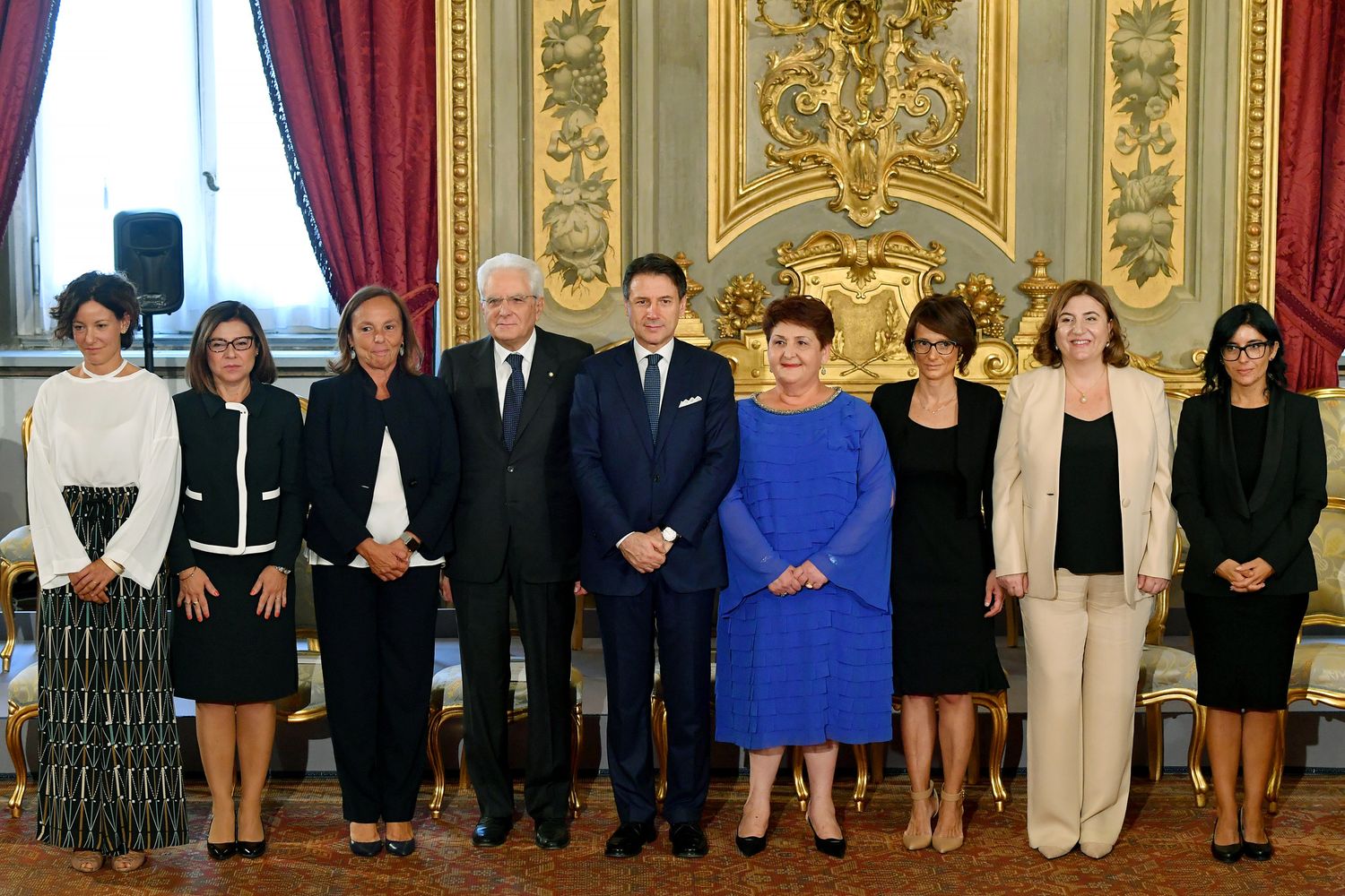 Le donne del secondo esecutivo Conte