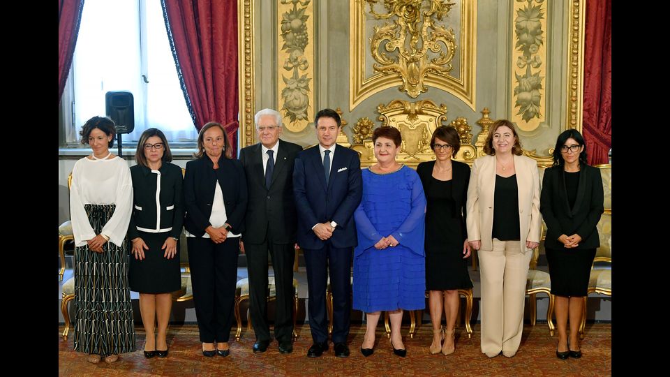 Le donne del secondo esecutivo Conte