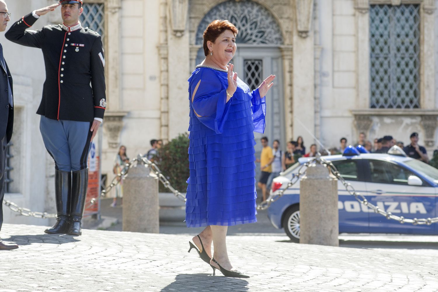 Teresa Bellanova il giorno del giuramento al Quirinale