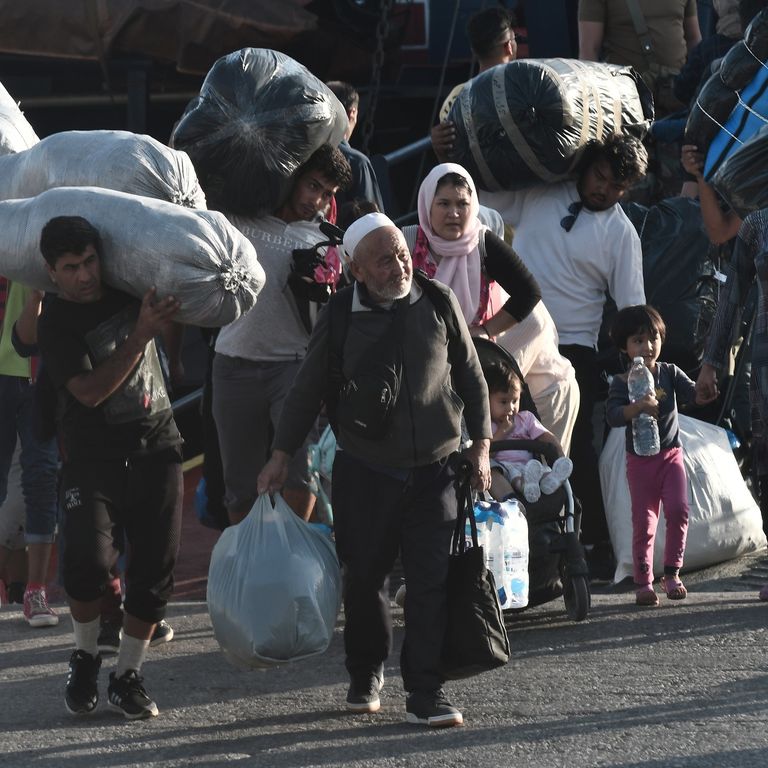 Migranti sbarcati nelle isole greche dalla Turchia