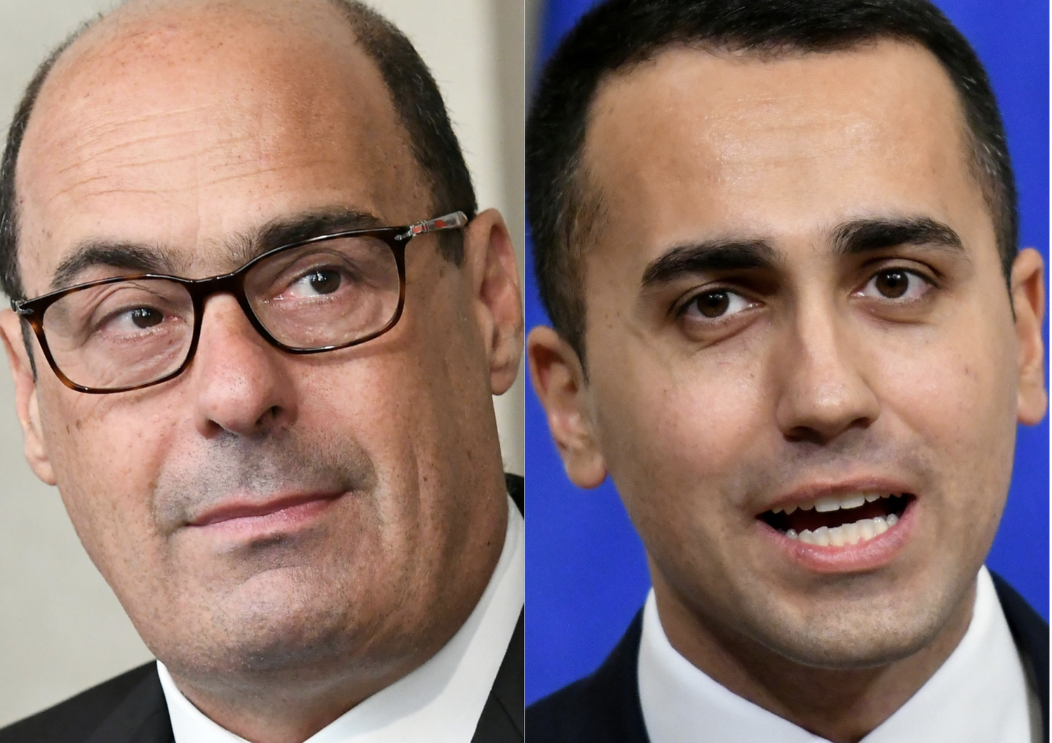 Luigi di Maio e Nicola Zingaretti